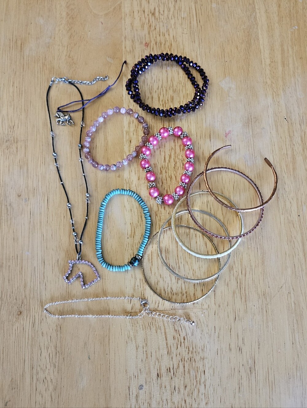 Bracelet Anklet Necklace Lot